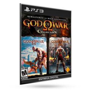 God of War 1 e 2  Collection - Ps3 Mídia Digital