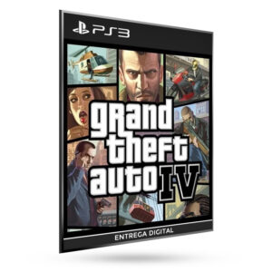 Gta 4 Grand Theft Auto IV- Ps3 Mídia Digital