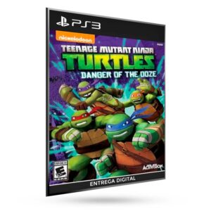 Tartaruga Ninja – Teenage Mutant Ninja Turtles Danger of the Ooze – Ps3 Mídia Digital