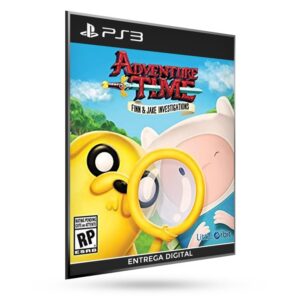 ADVENTURE TIME AS INVESTIGAÇÕES DE FINN E JAKE - PS3 PSN Mídia Digital